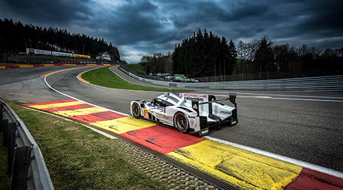 Le circuit de Francorchamps.